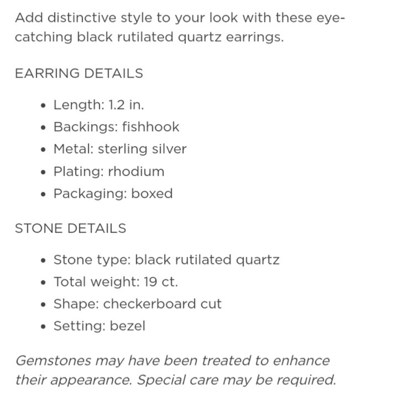 Gorgeous Rutilated Quartz Earrings - Picture 7 of 7